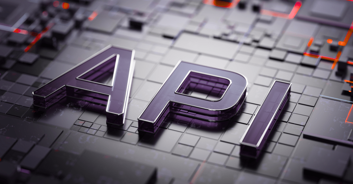 Abstract API typography on tiled board – schema-first healthcare APIs that publish clear contracts, idempotency, and HIPAA-aligned governance.